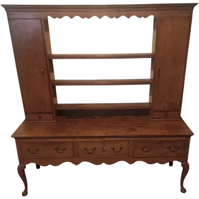 Meuble en chêne, XVIIIe siècle, style géorgien, Angleterre