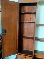 18th-century Georgian-style oak cabinet, England