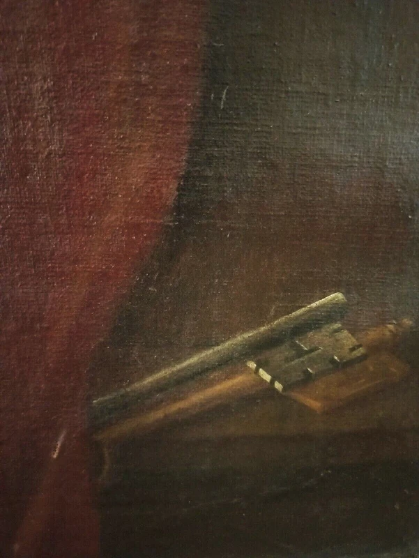 Antco, 17th-century painting of St. Peter, Tuscan school