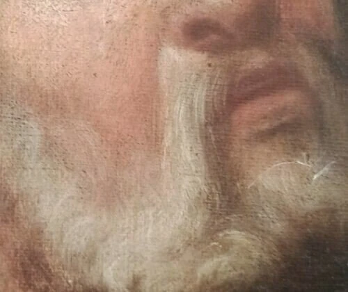Antco, 17th-century painting of St. Peter, Tuscan school