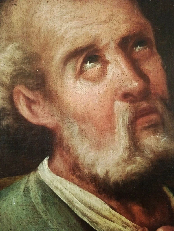 Antco, 17th-century painting of St. Peter, Tuscan school