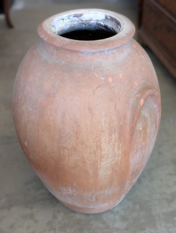 Orcio Da Olio Toscano In Terracotta Dell'Impruneta – Primi Dell'Ottocento