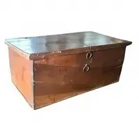 Antique 17th-century walnut chest from Tuscany