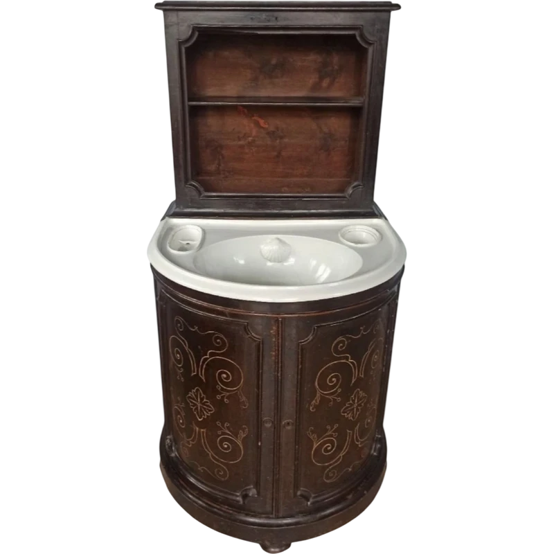 19th-century Italian bathroom vanity
