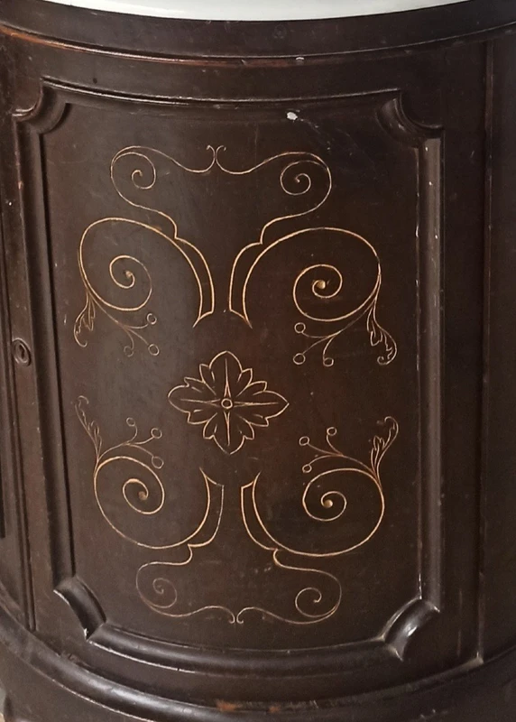 19th-century Italian bathroom vanity