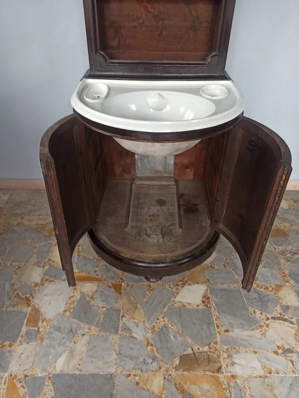 19th-century Italian bathroom vanity