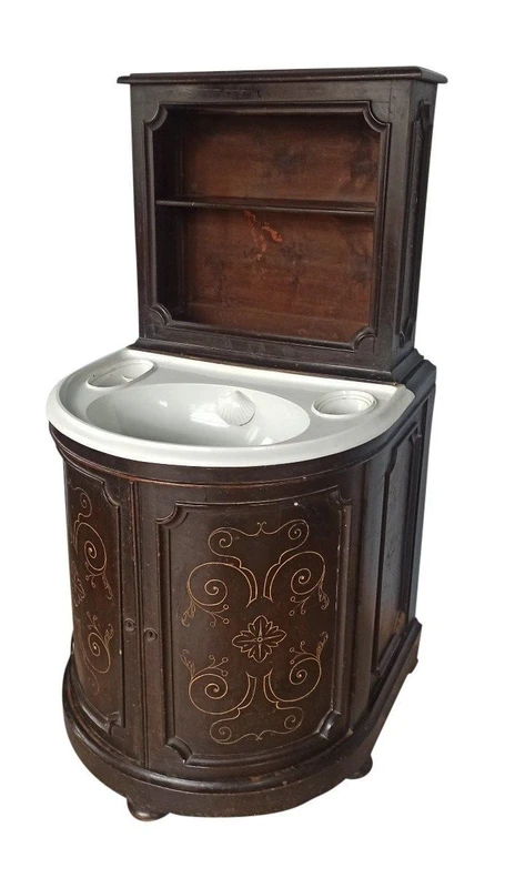 19th-century Italian bathroom vanity