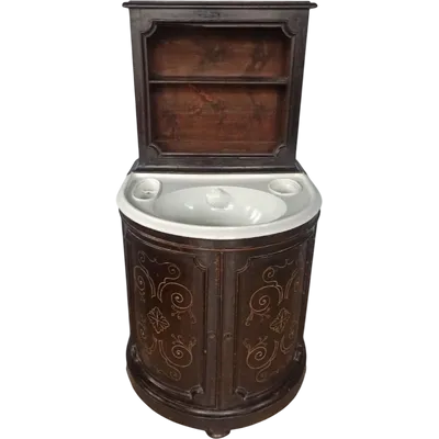 19th-century Italian bathroom vanity
