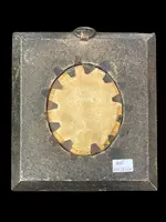 Miniatura incorniciata raffigurante personaggio maschile.Firma e data 1846.