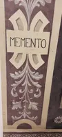Memento Mori Scheletro grande dipinto a tempera su tela XVIII secolo .Italia