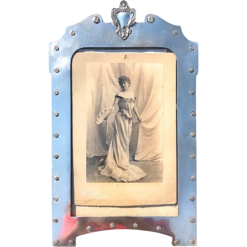 Silver and rosewood frame. Lisbon, Portugal.