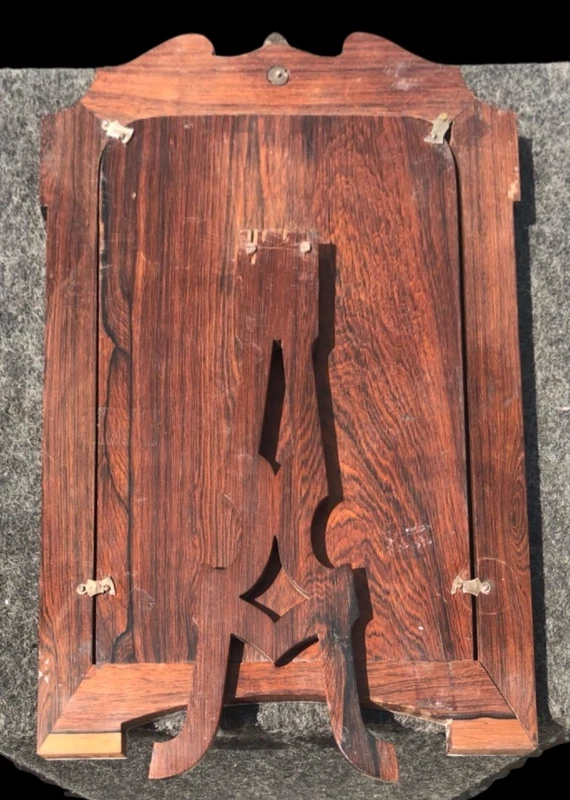 Silver and rosewood frame. Lisbon, Portugal.