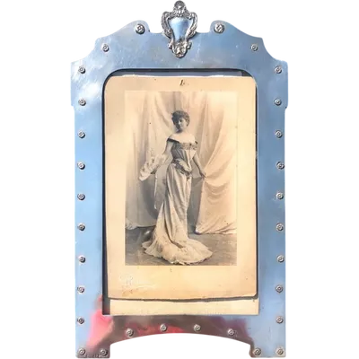 Silver and rosewood frame. Lisbon, Portugal.