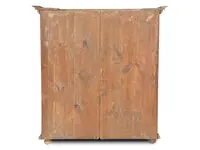 Armoire à deux portes peinte, datée de 1804