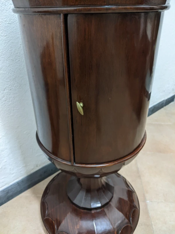 Comodino a calice di stile Impero