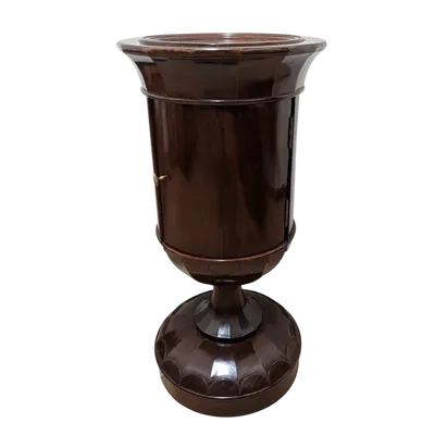 Comodino a calice di stile Impero