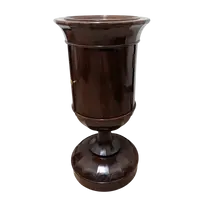 Comodino a calice di stile Impero