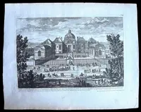 Serie di 8 stampe-incisioni all’acquaforte di Gabriel Perelle (1604–1677)