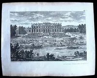 Serie di 8 stampe-incisioni all’acquaforte di Gabriel Perelle (1604–1677)