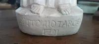 Ancient marble sculpture depicting Saint Lucy