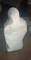 Ancient marble sculpture depicting Saint Lucy