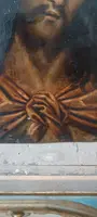 Antique painting on copper, "Ecce Homo"