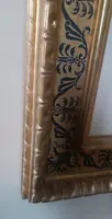 Ancien cadre doré en bois de style Renaissance, 88 x 69,5 cm