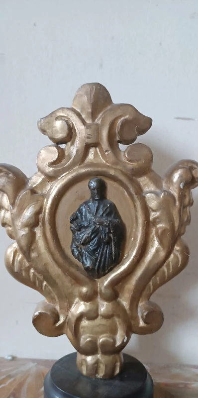 Antique 18th-century Italian crozier tip-