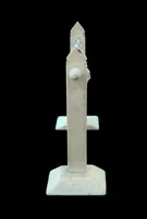 Figurine articulée d'une gymnaste en ivoire.