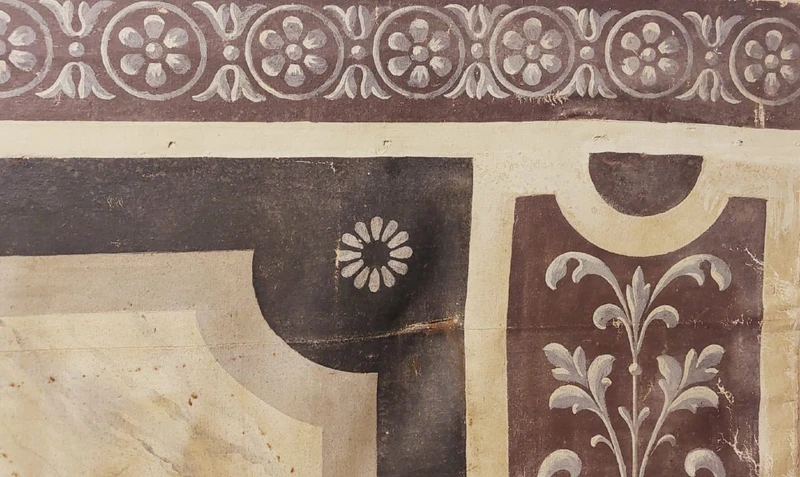 Memento Mori grande dipinto a tempera su tela XVIII