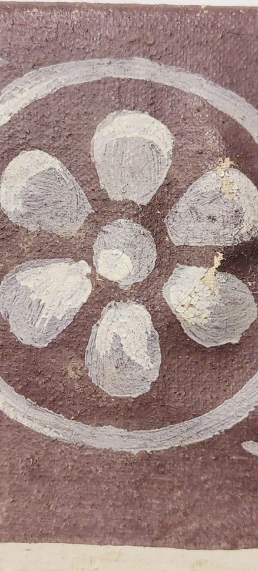 Memento Mori grande dipinto a tempera su tela XVIII secolo