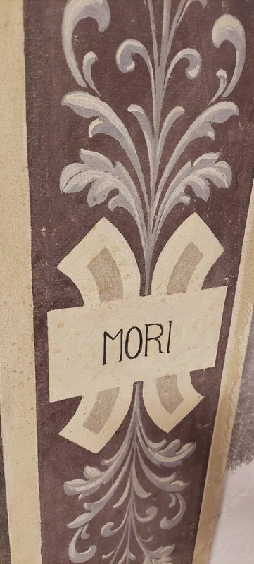 Memento Mori grande dipinto a tempera su tela XVIII secolo