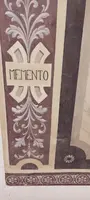 Memento Mori grande dipinto a tempera su tela XVIII secolo