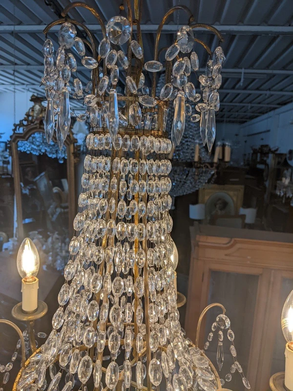 Lampadario a mongolfiera