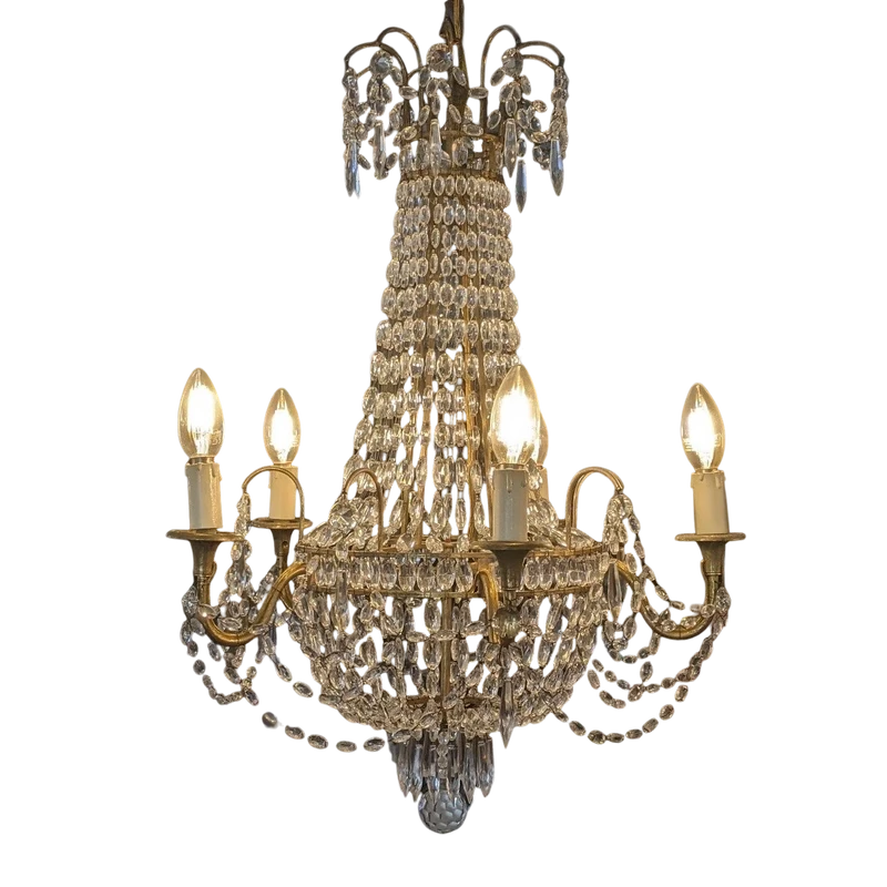 Lampadario a mongolfiera