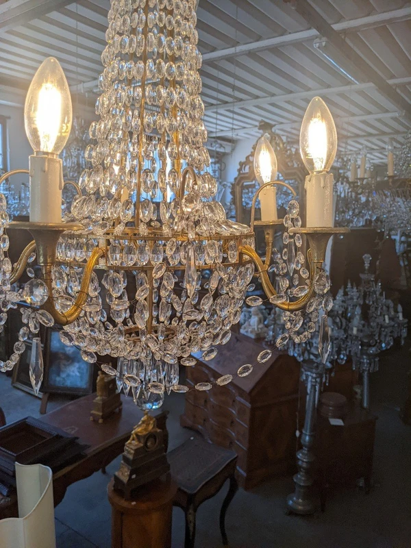 Lampadario a mongolfiera