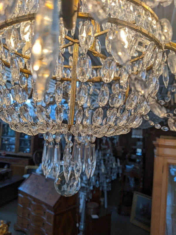 Lampadario a mongolfiera