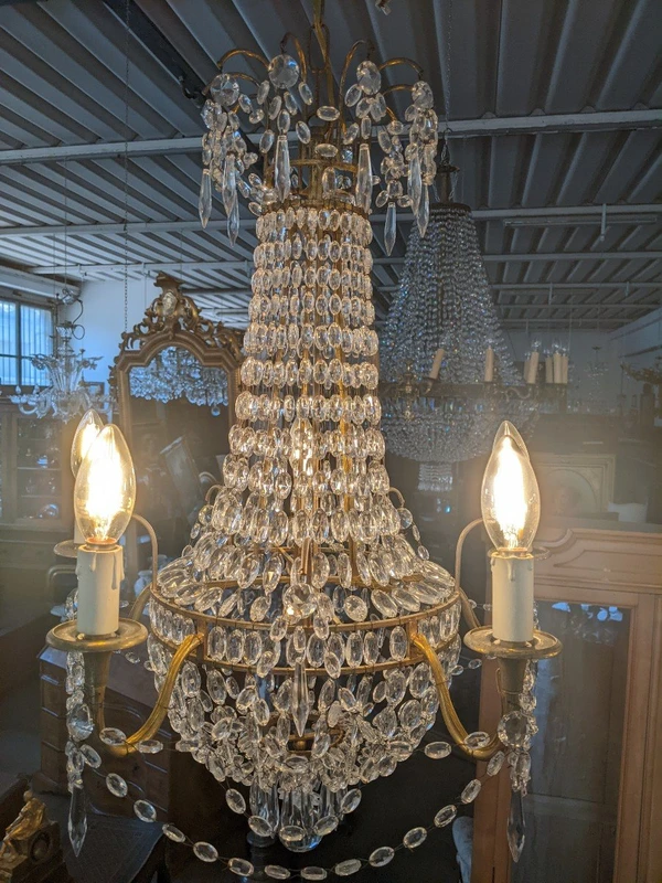 Lampadario a mongolfiera