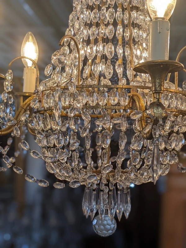 Lampadario a mongolfiera