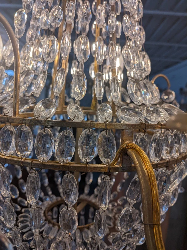 Lampadario a mongolfiera