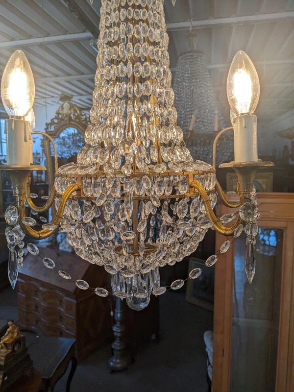 Lampadario a mongolfiera