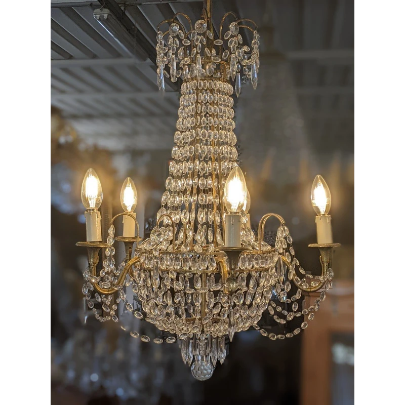 Lampadario a mongolfiera