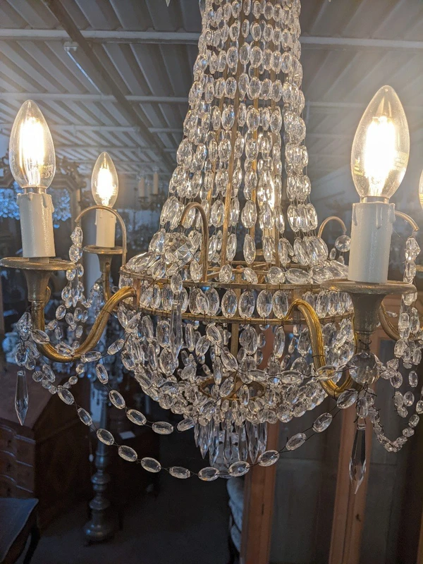 Lampadario a mongolfiera