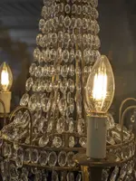 Lampadario a mongolfiera