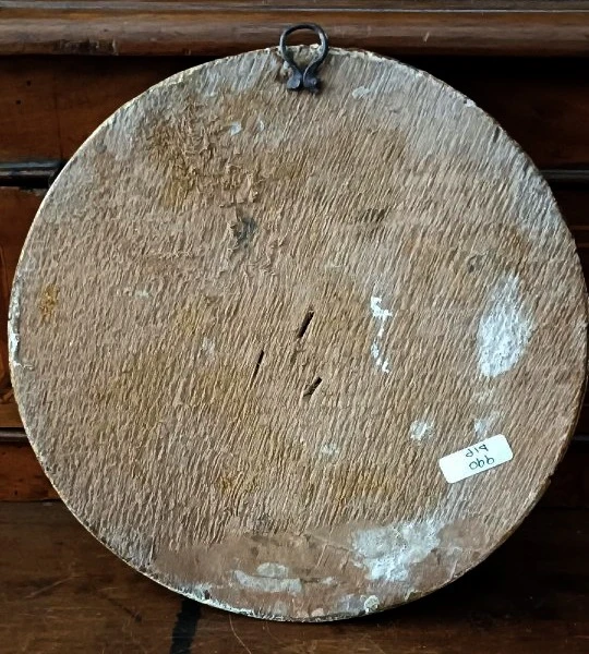 Antique painting on wood panel (Arte Povera), Venice, 18th century