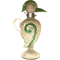 Bouteille en verre « balloton ». Flavio Poli pour Seguso vetri d’arte.