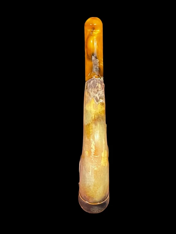 A pipe made of sea foam (magnesite) featuring the figure of the Lion of St. Mark.