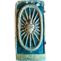 Antico fregio porta tabernacolo ,XVII secolo italia-