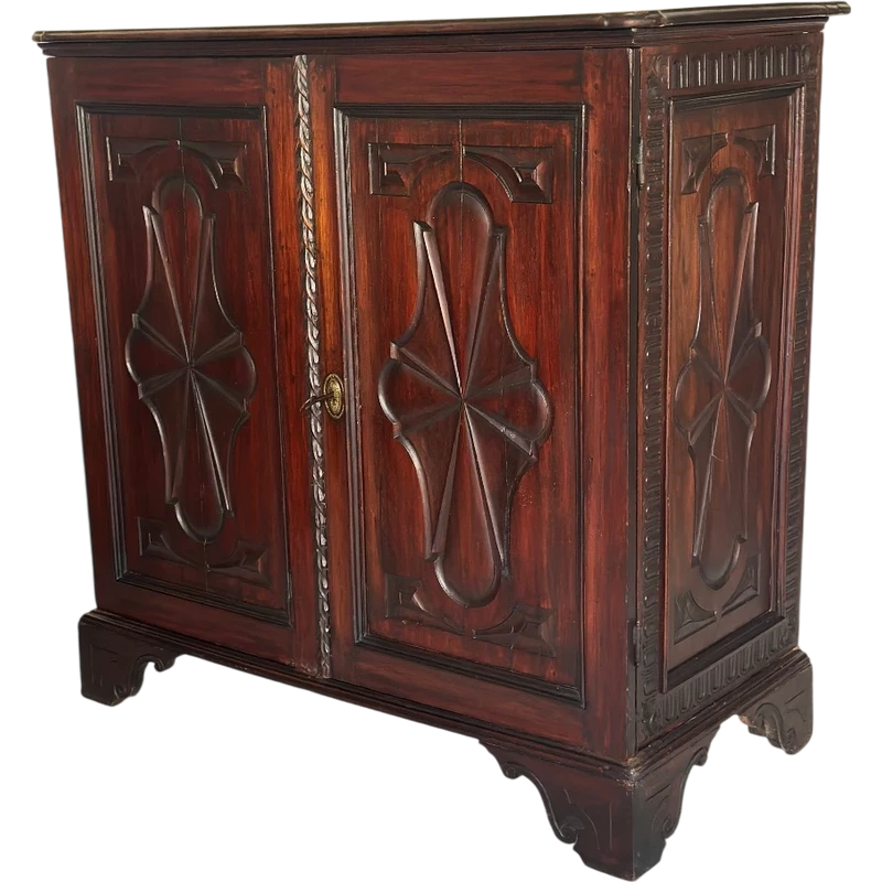 Credenza mezzo armadio. Genova Luigi XIV
