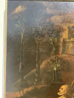 Huile sur toile. École du XVIIe siècle.
